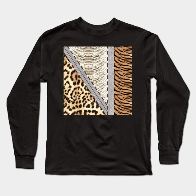 Animals skin Long Sleeve T-Shirt by ilhnklv